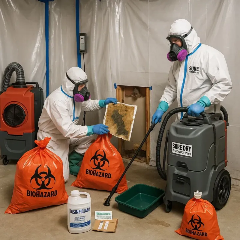 Contaminated Water Handling Protocols process in Chester, SC