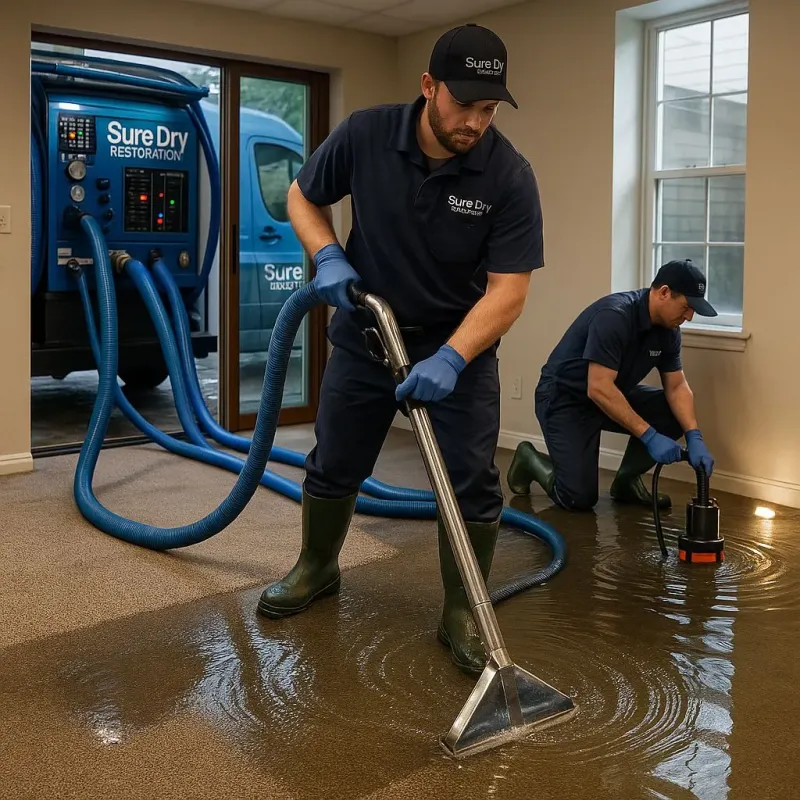 Water Extraction and Removal process in Chester, SC